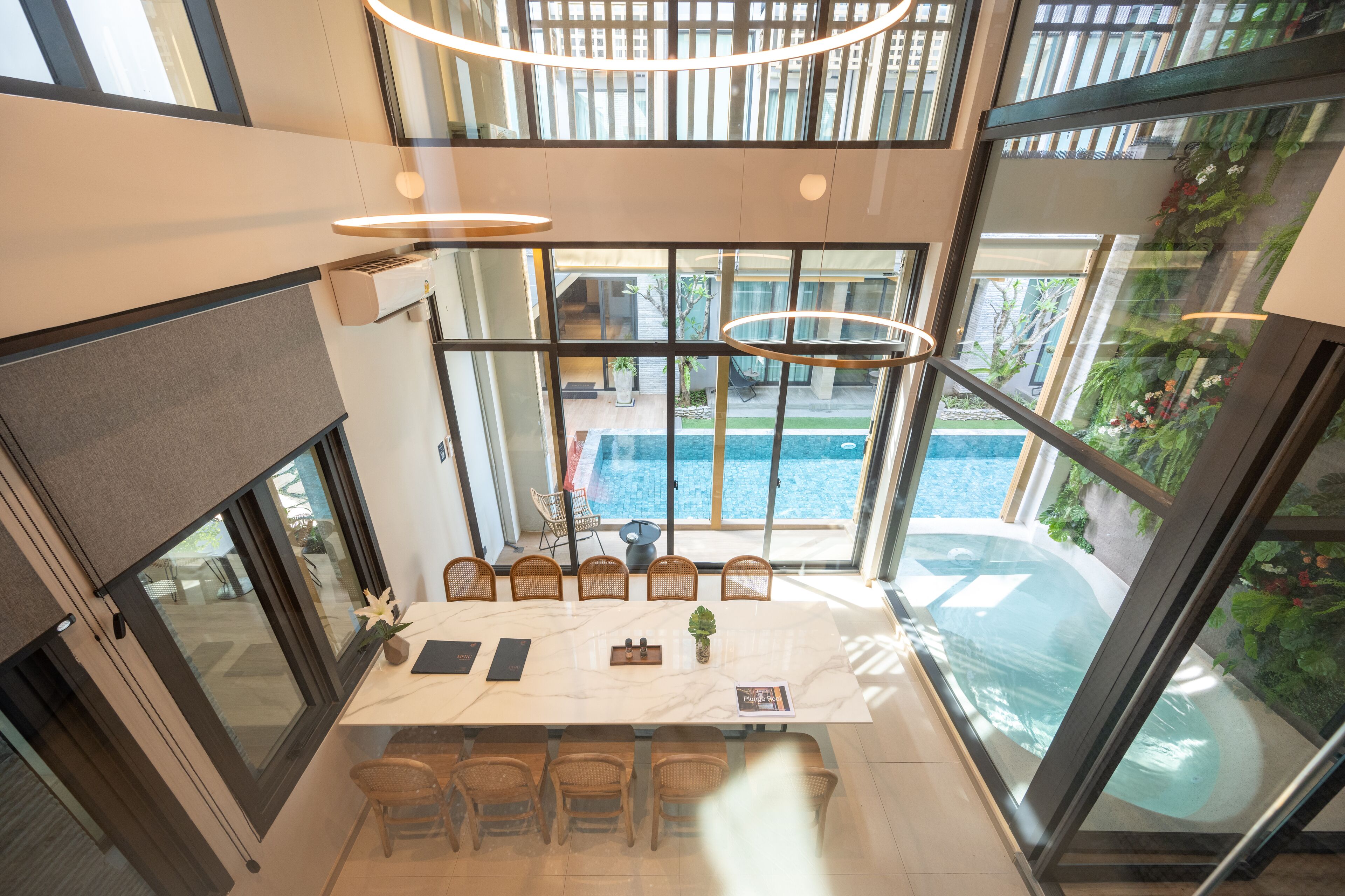 Exclusive TownHome Pool Villa | Premium bedding, in-room safe, desk, blackout drapes