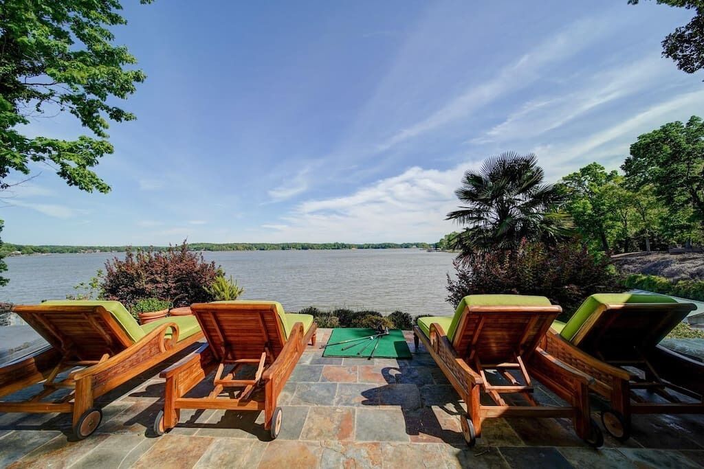 Breathtaking Lake View + Hot Tub + Dock + Outdoor Fireplace