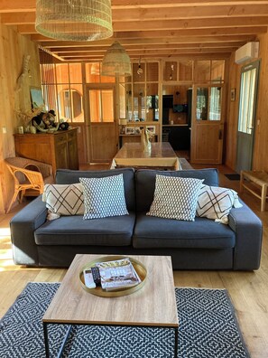 TV, table tennis, books, stereo