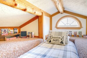 2 soverom, strykejern/-brett, wi-fi (inkludert) og sengetøy