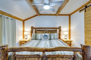 2 bedrooms, iron/ironing board, free WiFi, bed sheets