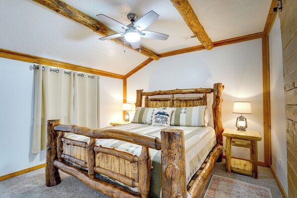 2 bedrooms, iron/ironing board, free WiFi, bed sheets