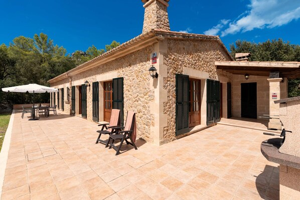 Terrace/patio - Villa Son March for 8 people (Pollensa)
