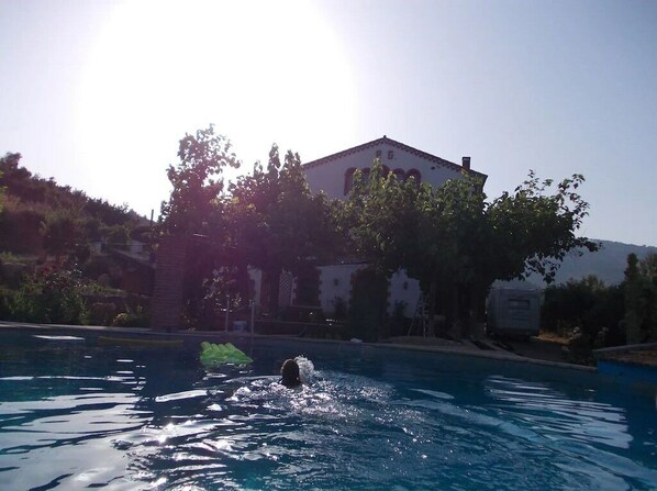 Alberca al aire libre 