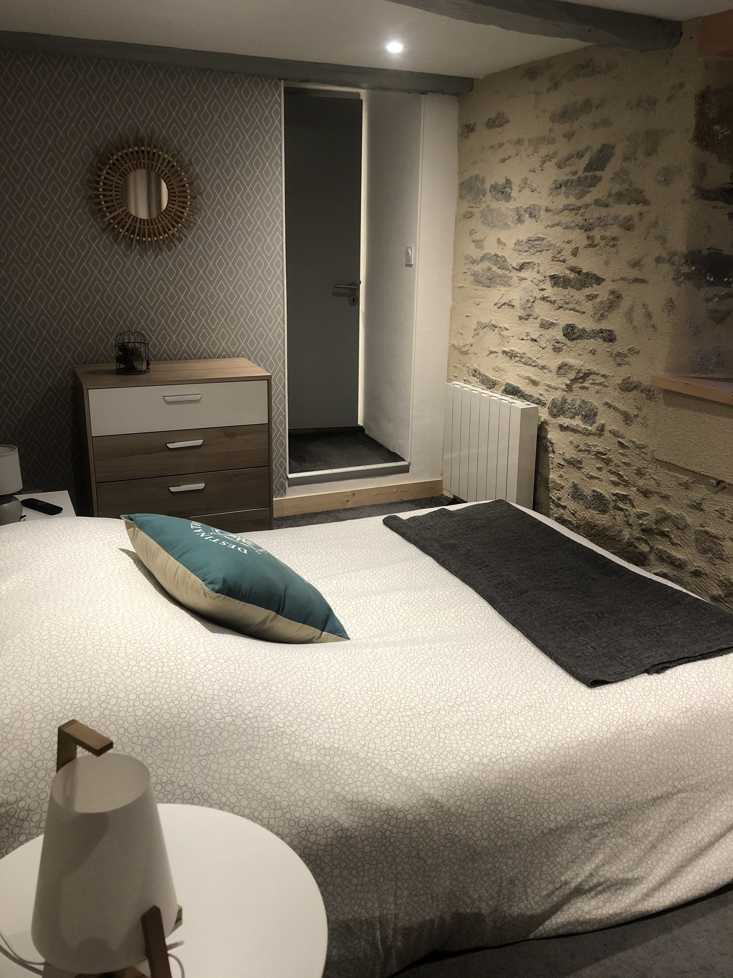 2 chambres, bureau, lit parapluie, Wi-Fi gratuit