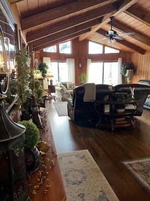 スマートテレビ、暖炉