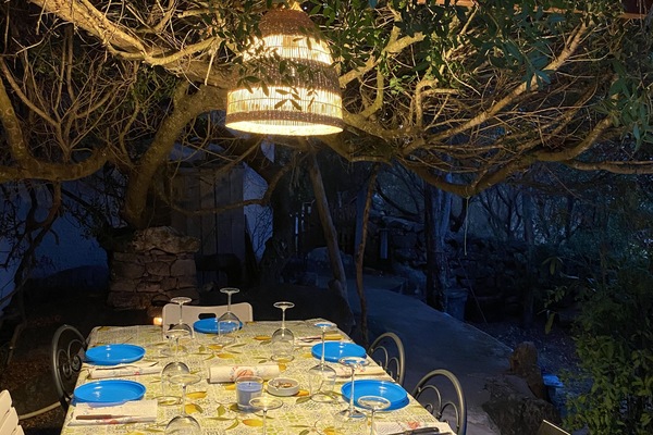 Área para banquetes al aire libre