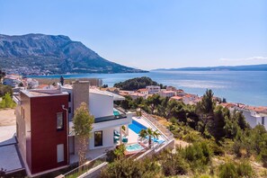 Exterior - Seaview Villa Marija with private pool 30sqm, jacuzzi, sauna, beach 300m (Duce)