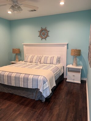 3 bedrooms, iron/ironing board, travel crib, free WiFi