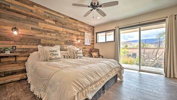 4 bedrooms, iron/ironing board, travel cot, free WiFi