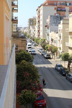 Blick von der Unterkunft