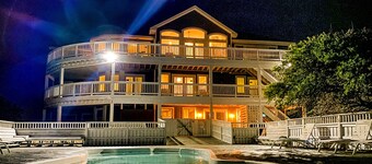 Oceanfront Mega-Estate | 14BR| Pool, Game Room, Wild Horses