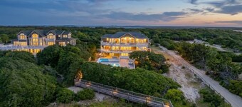 Oceanfront Mega-Estate | 14BR| Pool, Game Room, Wild Horses