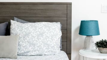 1 bedroom, iron/ironing board, travel crib, WiFi