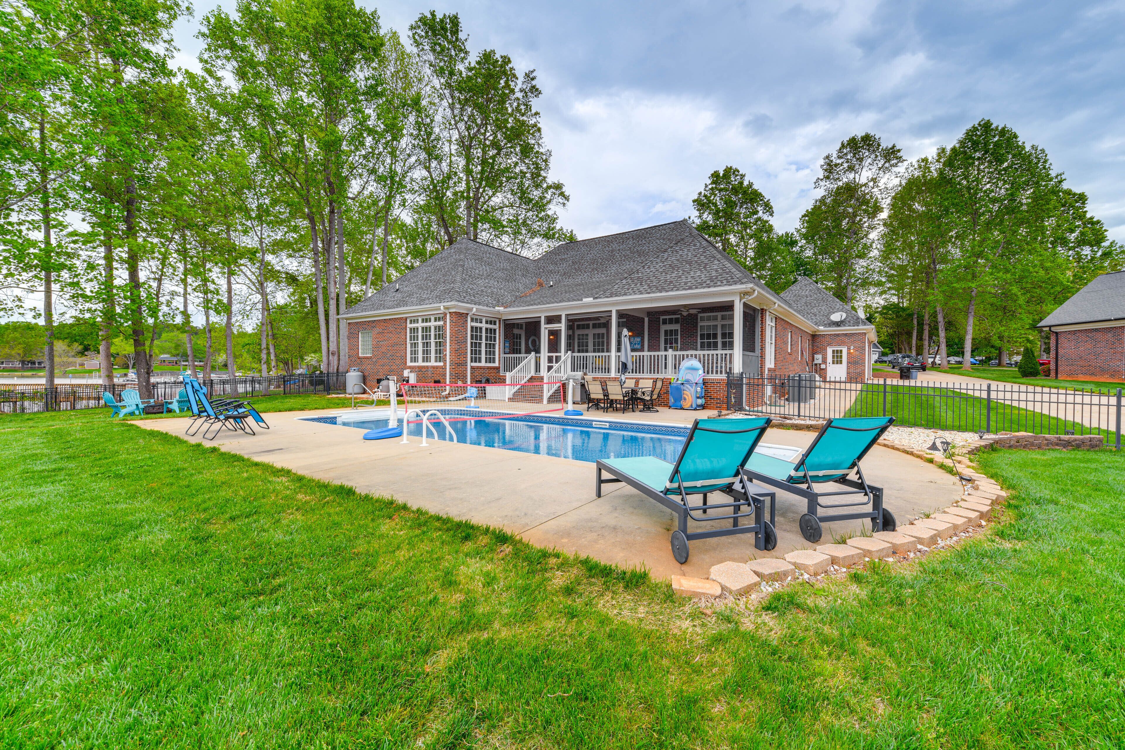 Lake Norman Waterfront Escape w/ Pool & Dock!