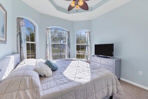 4 bedrooms, iron/ironing board, travel crib, free WiFi