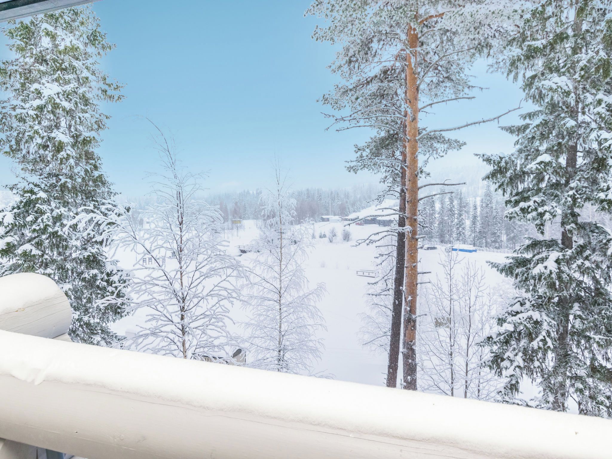 Utsikt fra overnattingsstedet