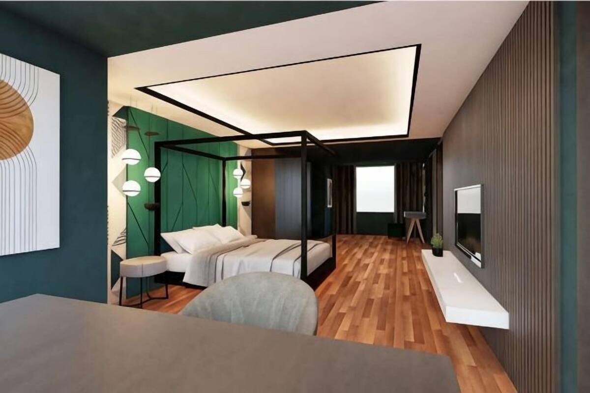 Premium bedding, memory-foam beds, minibar, in-room safe