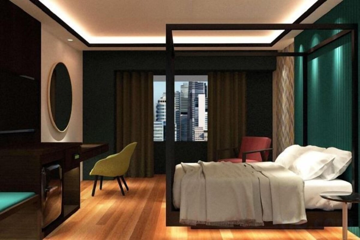 Premium bedding, memory-foam beds, minibar, in-room safe