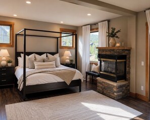 3 bedrooms, iron/ironing board, WiFi, bed sheets - Breckenridge Mnt home. Gorgeous views/hot tub. Great location! 30+ day stays (Breckenridge)
