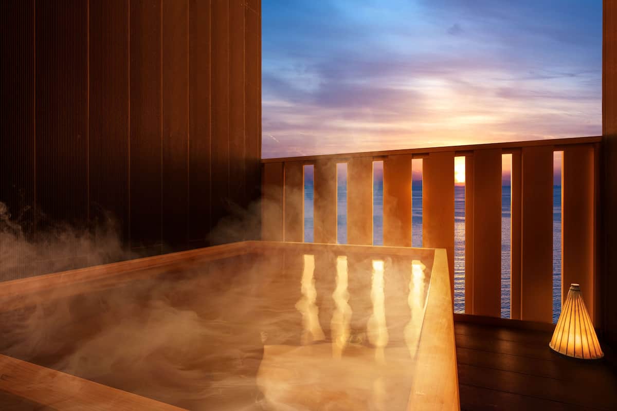 Quarto tradicional, para não fumantes (Japanese-style, Outdoor Bath, RC3) | Banheiro | Produtos de toalete grátis, secador de cabelo, chinelos
