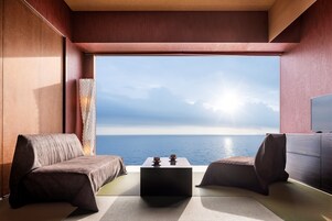 Japanese-style Suite with Outdoor Bath RC3, Non Smoking | In-room safe, free WiFi, bed sheets