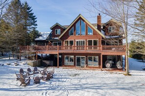 Exterior - Family Lake Retreat w/ Fire Pit & Hot Tub (Swanton)