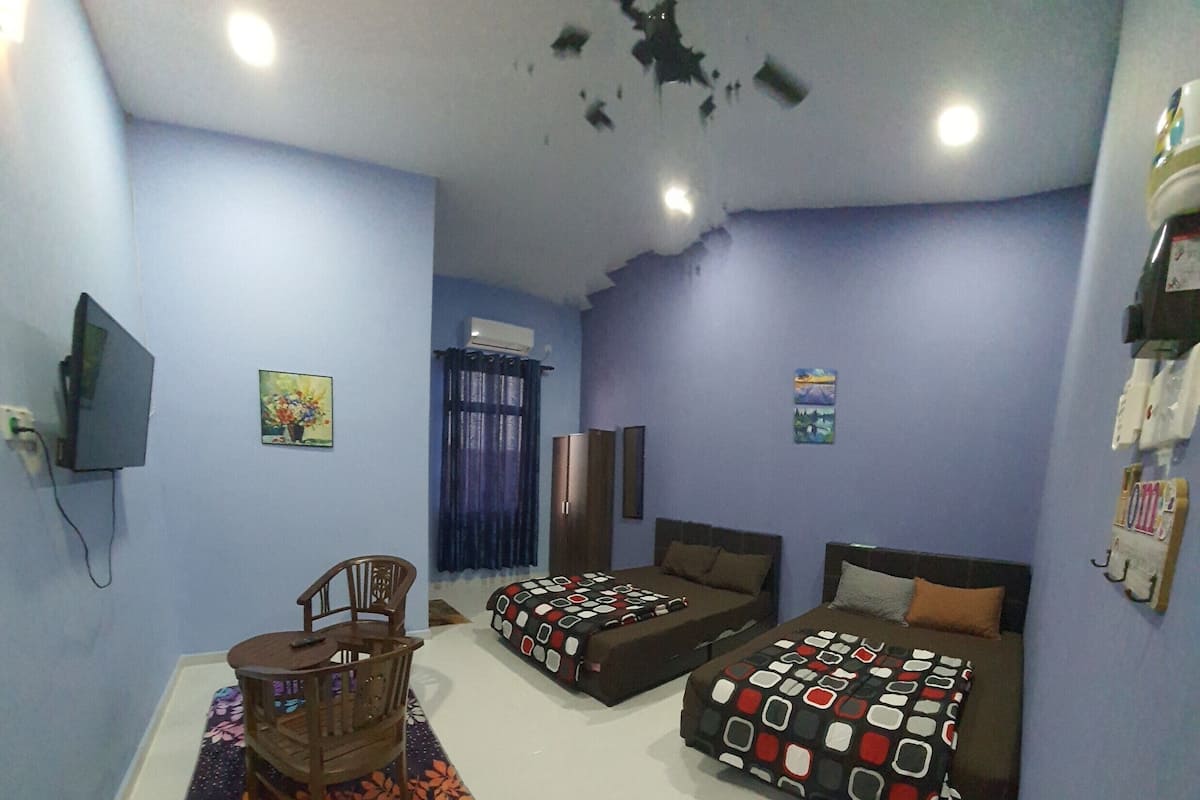 ห้องแฟมิลี่สวีท | 1 ห้องนอน, โต๊ะทำงาน, Wi-Fi ฟรี, ผ้าปูที่นอน