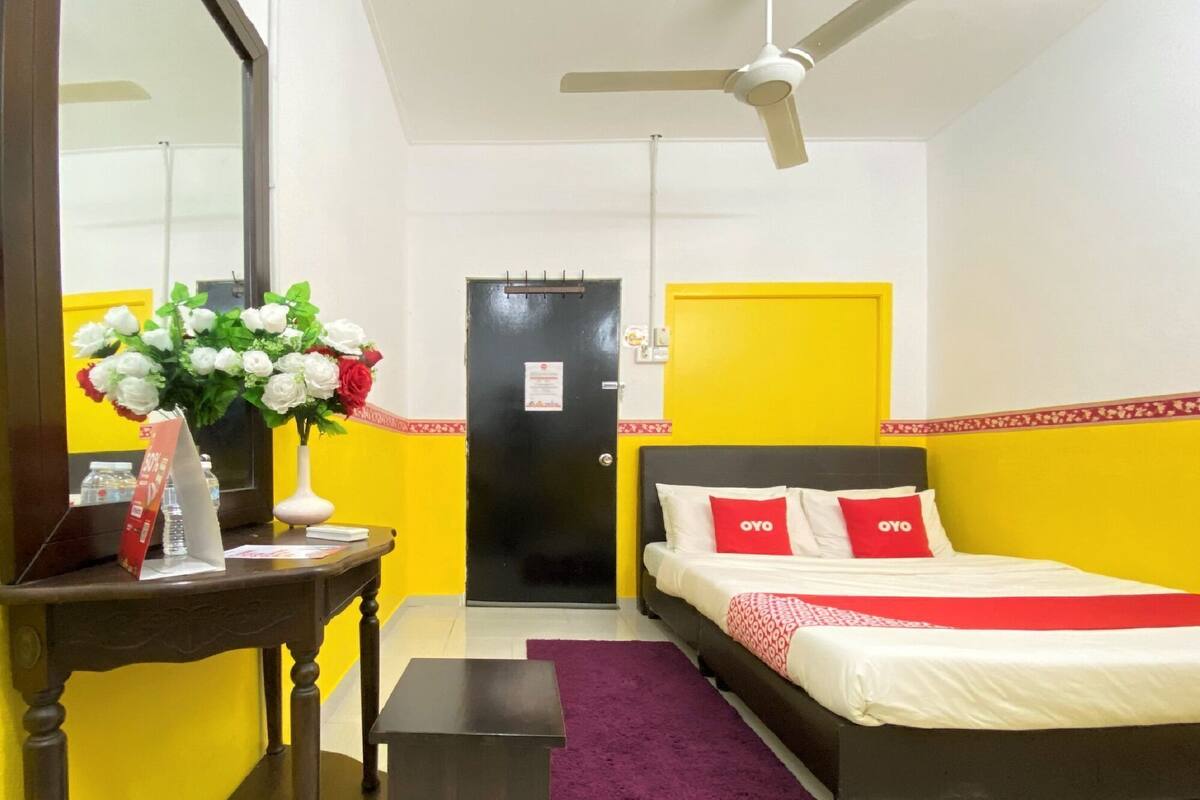 Kamar Double Standar | Wi-Fi gratis dan seprai linen