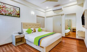 Standard Double or Twin Room | Desk, iron/ironing board, free WiFi, bed sheets - Treebo Galaxy Suites Mathikere (Bengaluru)