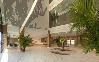 Entrada de la propiedad