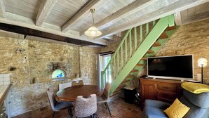 Interior - Authentic Stay in 17th Century Dovecote with Internet and Pets Allowed (Monsac)