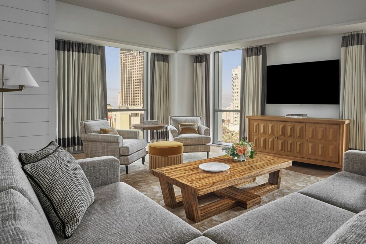 Suite, 2 Schlafzimmer, Stadtblick