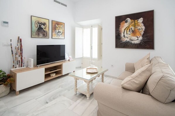Living area - Apartamento Animalia (Cádiz)
