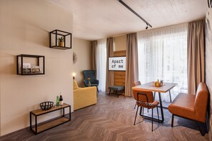 Deluxe Apartment, 1 Double Bed with Sofa bed, Non Smoking (including Cleaning Fee EUR 67) | Living area