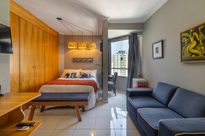 Wi-Fi de cortesia, roupa de cama
