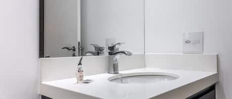 Shower, hair dryer