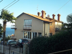 Overnatningsstedets facade