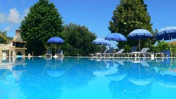 Room, 1 Bedroom, Balcony | Pool | Outdoor pool