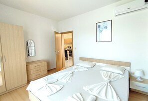 Leilighet, 1 soverom, balkong | 1 soverom