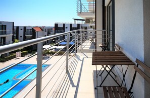 Leilighet, 1 soverom, balkong | Balkong