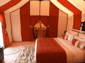Room, 1 Bedroom, Smoking, Terrace | 1 bedroom - Room-sleeping in a Luxury Tent in Merzou (Taouz)