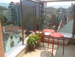 Balcony - Central City Rooms - Deluxe Double Room With Free Parking (Sofia)