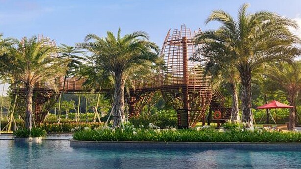 Property grounds - Two-bedrooms, Oakwood Apartments Pik Jakarta (Jakarta)