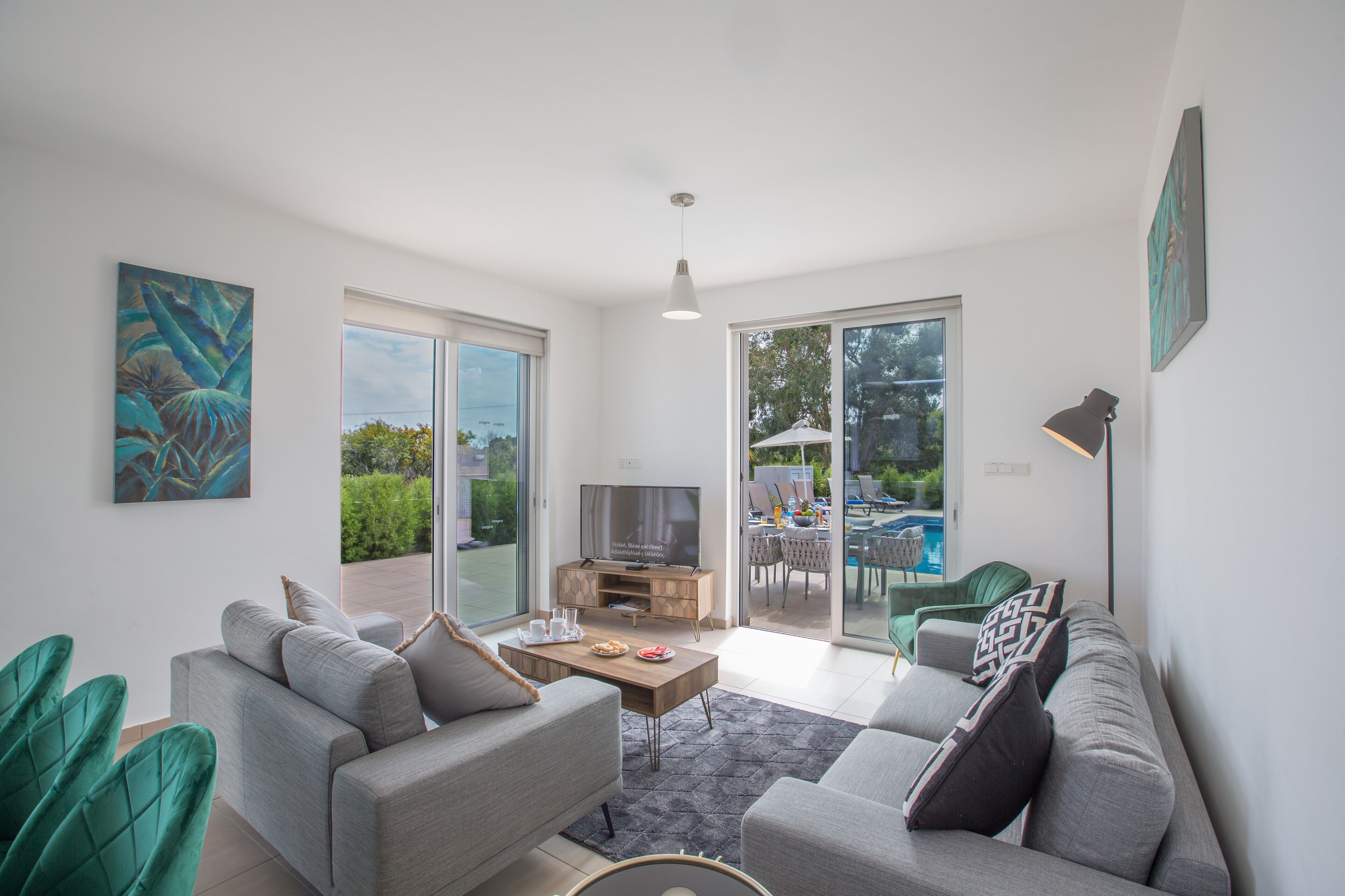 Villa, 4 chambres, fumeurs, piscine privée | Intérieur