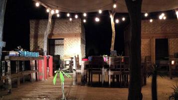 Shared Dormitory, 1 Bedroom, Smoking, Patio | Dining
