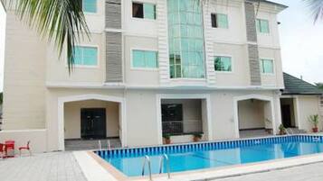 Room, 1 Bedroom, Accessible, Smoking | Pool | Indoor pool