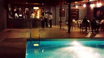 Room, 1 Bedroom, Accessible, Smoking | Pool | Indoor pool