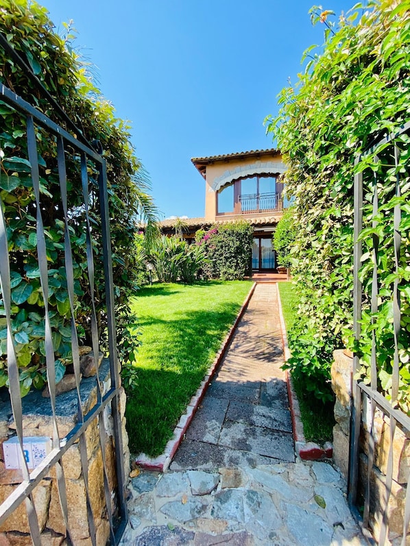 Fassade der Unterkunft