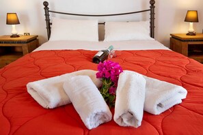 WiFi, bed sheets - Dive into Summer - Kirki's Cozy Pool Gem on Paxoi (Ieromonachos)